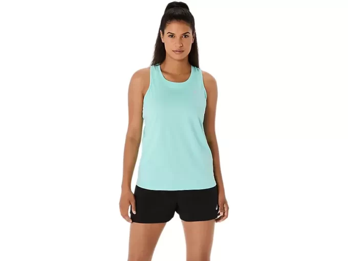 CAMISETA SIN MANGAS ASICS PLATA CAMISETA SIN MANGAS ASICS PLATA