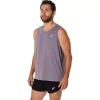 CAMISETA SIN MANGAS ASICS PLATA CAMISETA SIN MANGAS ASICS PLATA