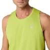 CAMISETA SIN MANGAS ASICS PLATA CAMISETA SIN MANGAS ASICS PLATA