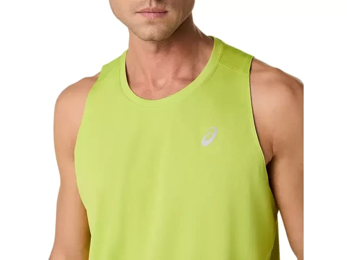CAMISETA SIN MANGAS ASICS PLATA CAMISETA SIN MANGAS ASICS PLATA