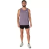 CAMISETA SIN MANGAS ASICS PLATA CAMISETA SIN MANGAS ASICS PLATA