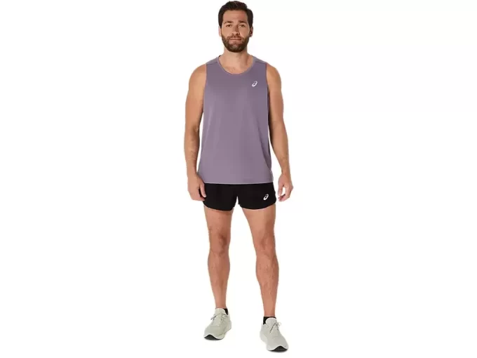 CAMISETA SIN MANGAS ASICS PLATA CAMISETA SIN MANGAS ASICS PLATA