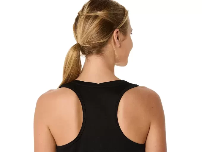 CAMISETA SIN MANGAS ASICS PLATA CAMISETA SIN MANGAS ASICS PLATA
