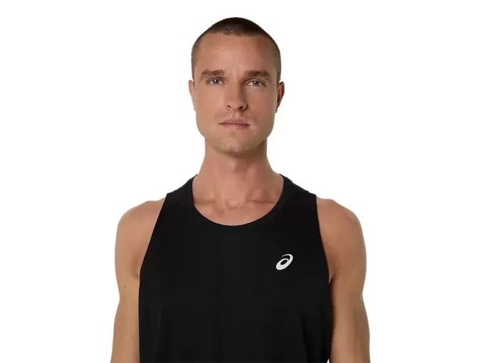 CAMISETA SIN MANGAS ASICS PLATA CAMISETA SIN MANGAS ASICS PLATA