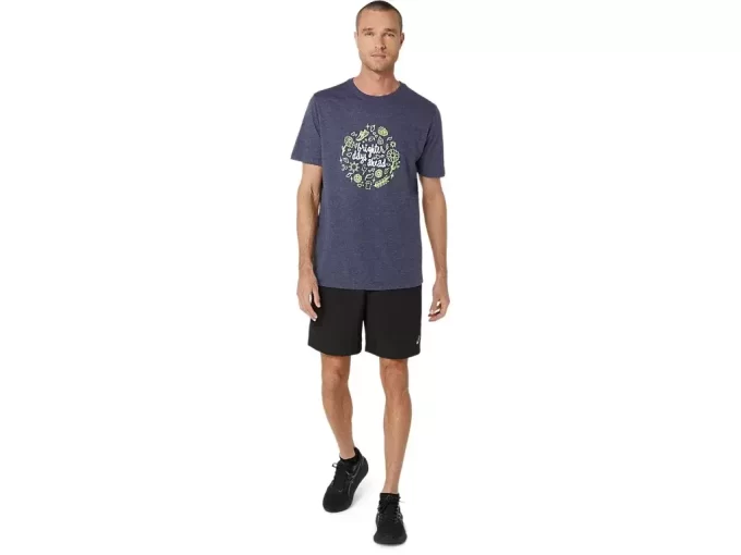CAMISETA UNISEX ASICS BRIGHTER DAYS AHEAD DE MANGA CORTA