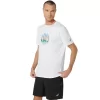 CAMISETA UNISEX ASICS CELEBRATE OUR HOME DE MANGA CORTA CAMISETA UNISEX ASICS CELEBRATE OUR HOME DE MANGA CORTA