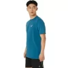 CAMISETA UNISEX ASICS DE MANGA CORTA CON ESTAMPADO DE MARGARITAS EN LA ESPALDA CAMISETA UNISEX ASICS DE MANGA CORTA CON ESTAMPADO DE MARGARITAS EN LA ESPALDA
