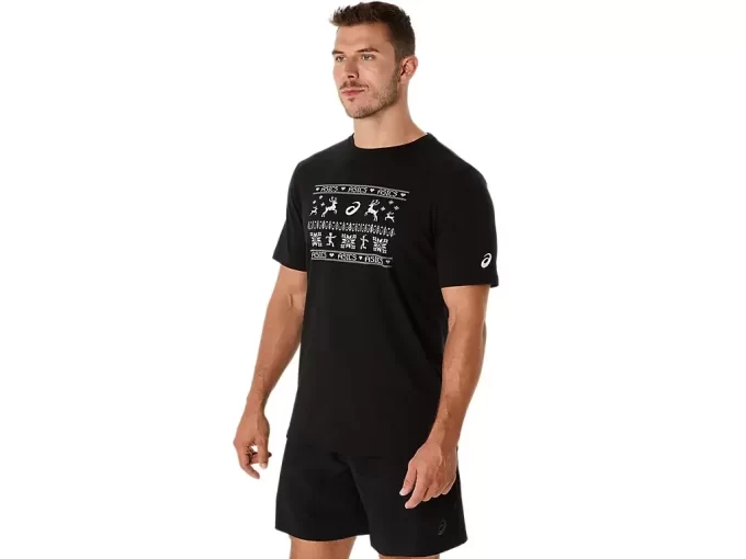CAMISETA UNISEX ASICS HOLIDAY DE MANGA CORTA