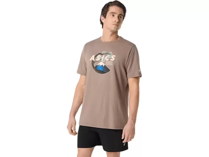 CAMISETA UNISEX ASICS OUTDOOR DE MANGA CORTA CAMISETA UNISEX ASICS OUTDOOR DE MANGA CORTA