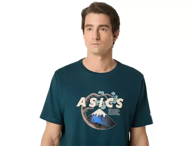 CAMISETA UNISEX ASICS OUTDOOR DE MANGA CORTA