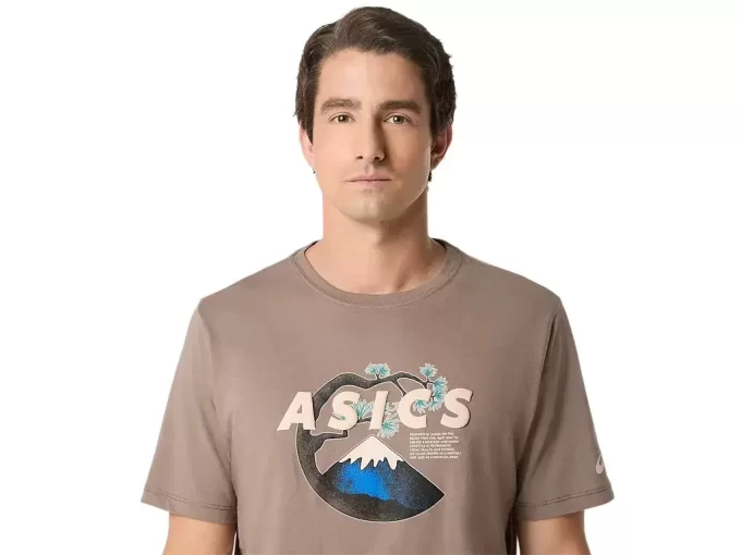 CAMISETA UNISEX ASICS OUTDOOR DE MANGA CORTA CAMISETA UNISEX ASICS OUTDOOR DE MANGA CORTA