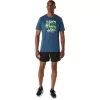 CAMISETA UNISEX ASICS RUN OUTSIDE CLUB DE MANGA CORTA CAMISETA UNISEX ASICS RUN OUTSIDE CLUB DE MANGA CORTA