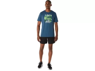 CAMISETA UNISEX ASICS RUN OUTSIDE CLUB DE MANGA CORTA