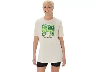 CAMISETA UNISEX ASICS RUN OUTSIDE CLUB DE MANGA CORTA