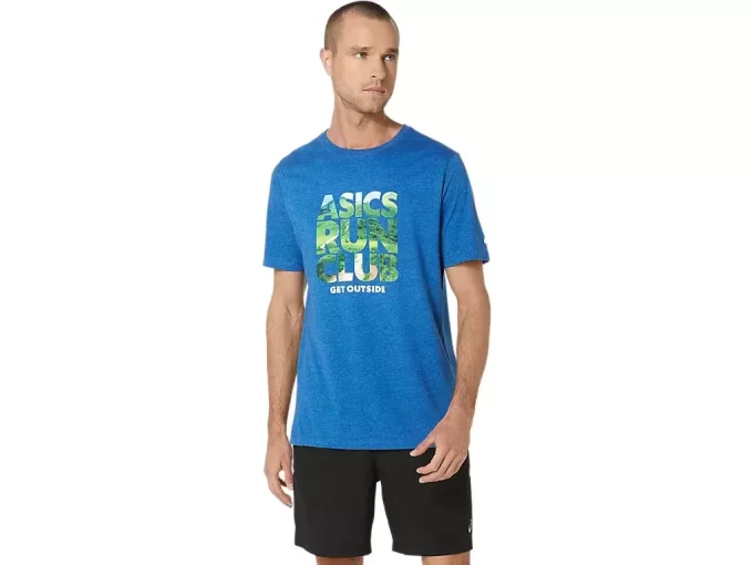 CAMISETA UNISEX ASICS RUN OUTSIDE CLUB DE MANGA CORTA CAMISETA UNISEX ASICS RUN OUTSIDE CLUB DE MANGA CORTA