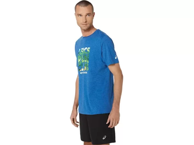CAMISETA UNISEX ASICS RUN OUTSIDE CLUB DE MANGA CORTA CAMISETA UNISEX ASICS RUN OUTSIDE CLUB DE MANGA CORTA