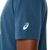 CAMISETA UNISEX ASICS RUN OUTSIDE CLUB DE MANGA CORTA CAMISETA UNISEX ASICS RUN OUTSIDE CLUB DE MANGA CORTA