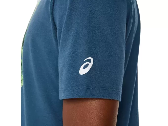 CAMISETA UNISEX ASICS RUN OUTSIDE CLUB DE MANGA CORTA CAMISETA UNISEX ASICS RUN OUTSIDE CLUB DE MANGA CORTA