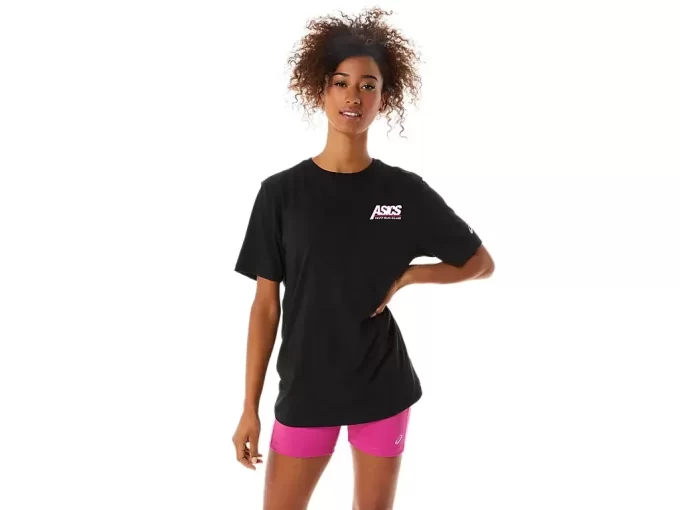 CAMISETA UNISEX ASICS SMSB 1977 RUN CLUB DE MANGA CORTA CAMISETA UNISEX ASICS SMSB 1977 RUN CLUB DE MANGA CORTA