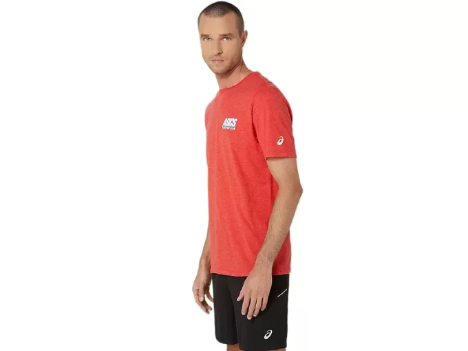 CAMISETA UNISEX ASICS SMSB 1977 RUN CLUB DE MANGA CORTA CAMISETA UNISEX ASICS SMSB 1977 RUN CLUB DE MANGA CORTA