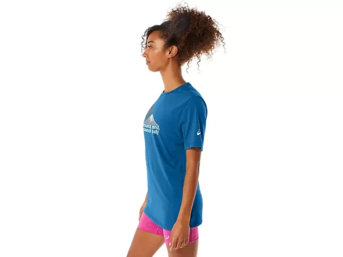 CAMISETA UNISEX ASICS SMSB JOURNEY CAMISETA UNISEX ASICS SMSB JOURNEY