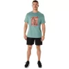 CAMISETA UNISEX ASICS WANDER DE MANGA CORTA CAMISETA UNISEX ASICS WANDER DE MANGA CORTA