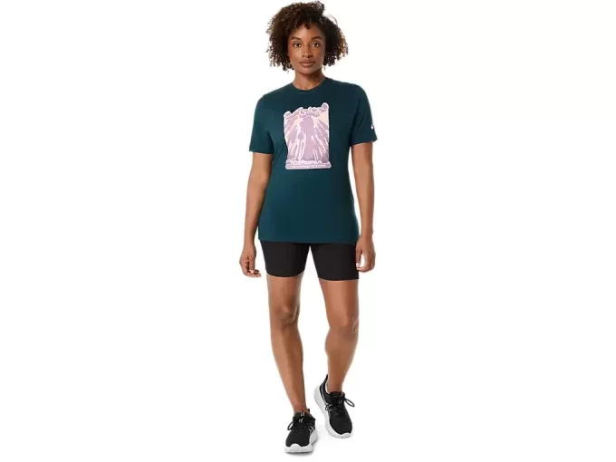 CAMISETA UNISEX ASICS WANDER DE MANGA CORTA