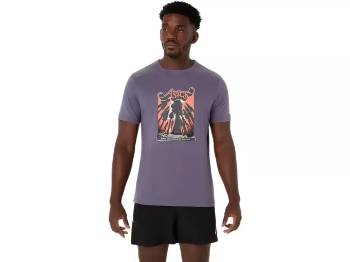 CAMISETA UNISEX ASICS WANDER DE MANGA CORTA