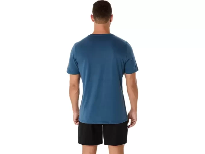 CAMISETA UNISEX ASICS WANDER DE MANGA CORTA CAMISETA UNISEX ASICS WANDER DE MANGA CORTA