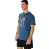 CAMISETA UNISEX ASICS WANDER DE MANGA CORTA CAMISETA UNISEX ASICS WANDER DE MANGA CORTA