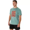 CAMISETA UNISEX ASICS WANDER DE MANGA CORTA CAMISETA UNISEX ASICS WANDER DE MANGA CORTA