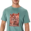 CAMISETA UNISEX ASICS WANDER DE MANGA CORTA CAMISETA UNISEX ASICS WANDER DE MANGA CORTA