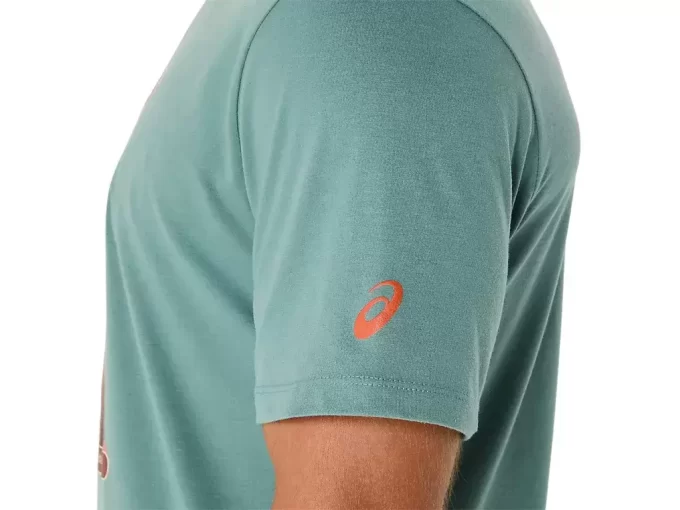 CAMISETA UNISEX ASICS WANDER DE MANGA CORTA CAMISETA UNISEX ASICS WANDER DE MANGA CORTA