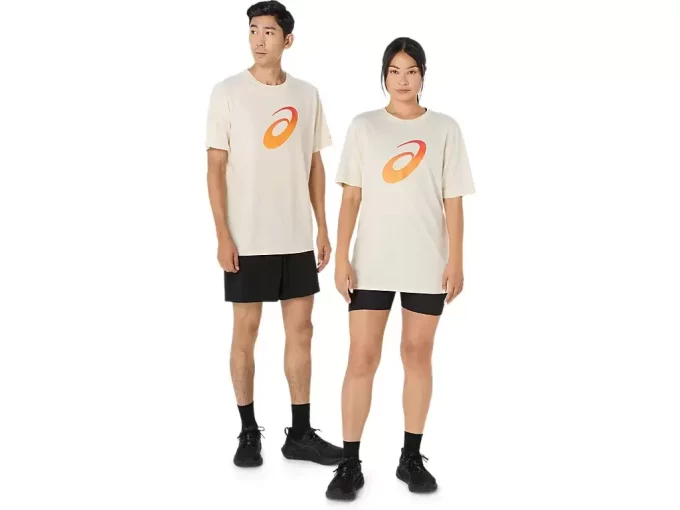 CAMISETA UNISEX DE MANGA CORTA CON LOGOTIPO ESPIRAL DEGRADADO CAMISETA UNISEX DE MANGA CORTA CON LOGOTIPO ESPIRAL DEGRADADO