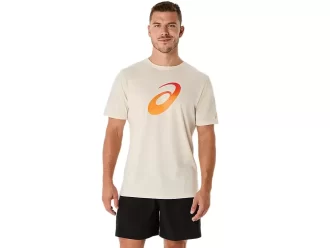 CAMISETA UNISEX DE MANGA CORTA CON LOGOTIPO ESPIRAL DEGRADADO