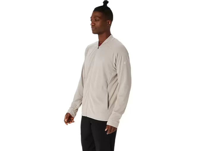 CHAQUETA ACTIBREEZE CON CREMALLERA COMPLETA Y REJILLA JACQUARD CHAQUETA ACTIBREEZE CON CREMALLERA COMPLETA Y REJILLA JACQUARD