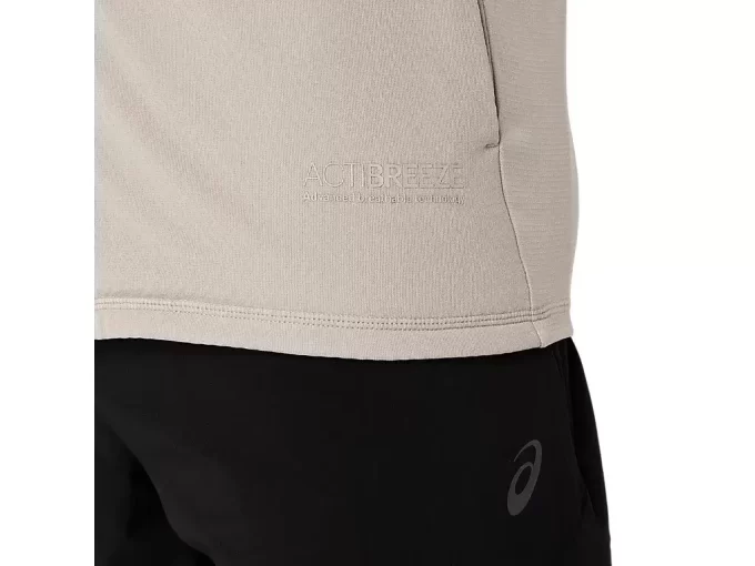 CHAQUETA ACTIBREEZE CON CREMALLERA COMPLETA Y REJILLA JACQUARD CHAQUETA ACTIBREEZE CON CREMALLERA COMPLETA Y REJILLA JACQUARD