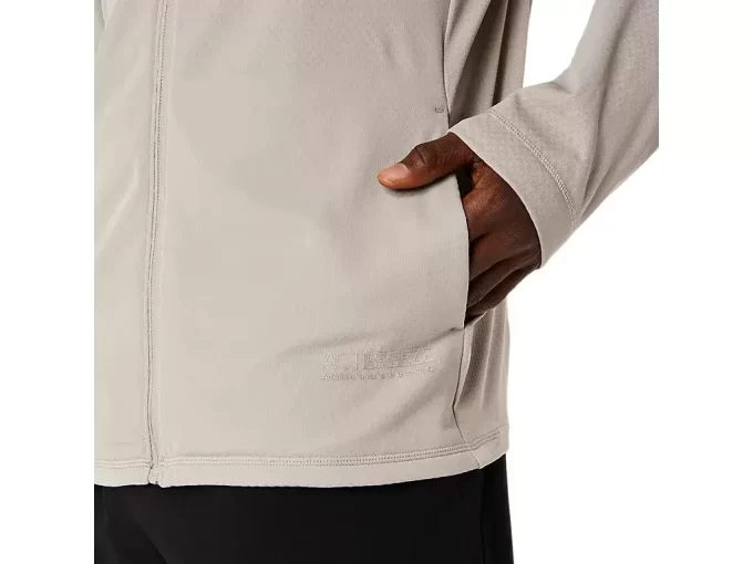 CHAQUETA ACTIBREEZE CON CREMALLERA COMPLETA Y REJILLA JACQUARD CHAQUETA ACTIBREEZE CON CREMALLERA COMPLETA Y REJILLA JACQUARD