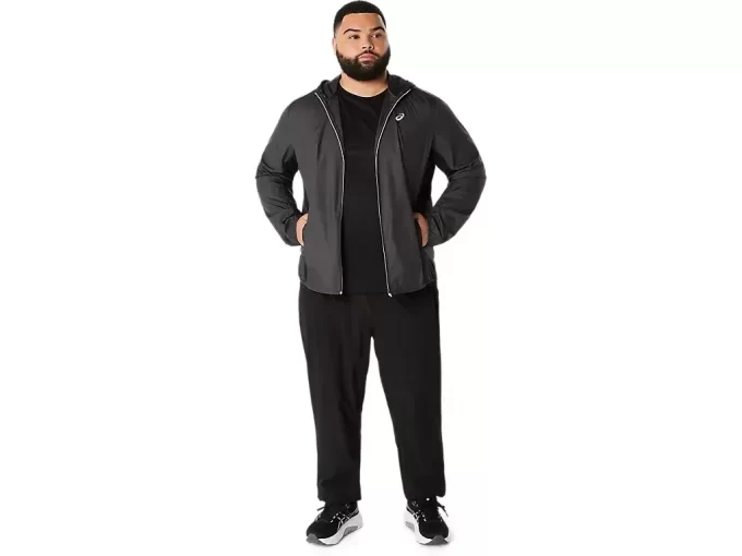 CHAQUETA ASICS PLATA CHAQUETA ASICS PLATA