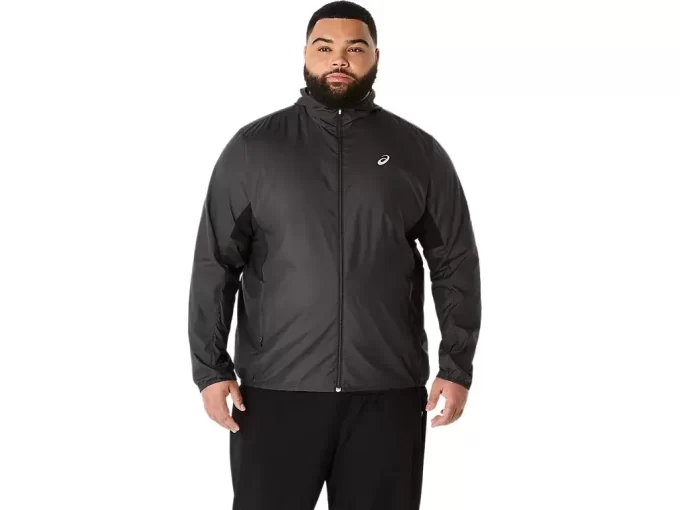 CHAQUETA ASICS PLATA CHAQUETA ASICS PLATA