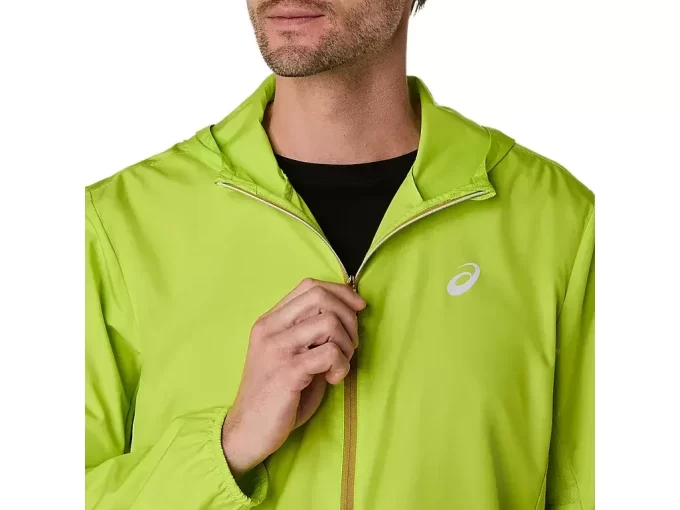 CHAQUETA ASICS PLATA CHAQUETA ASICS PLATA
