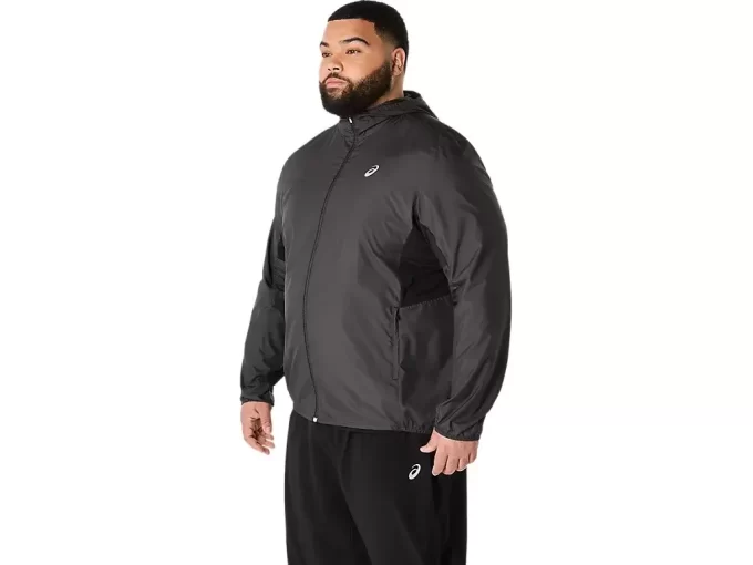 CHAQUETA ASICS PLATA CHAQUETA ASICS PLATA