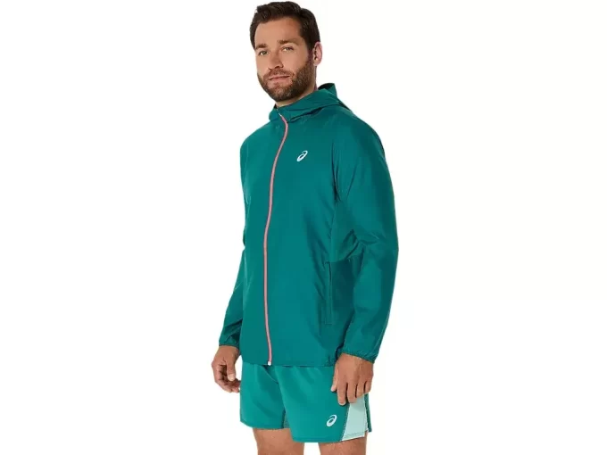 CHAQUETA ASICS PLATA CHAQUETA ASICS PLATA