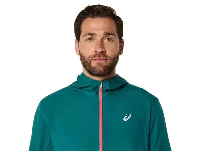 CHAQUETA ASICS PLATA CHAQUETA ASICS PLATA