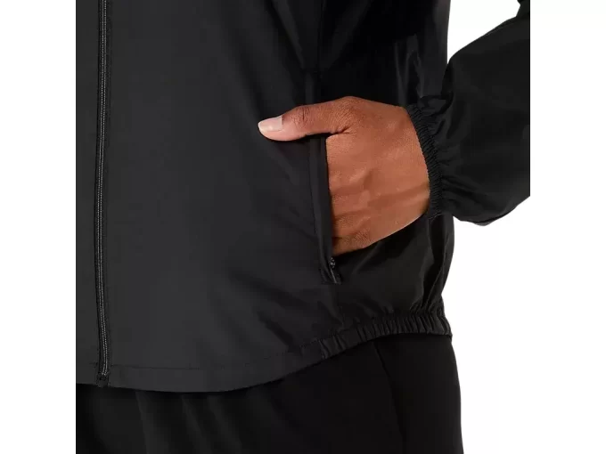 CHAQUETA ASICS PLATA