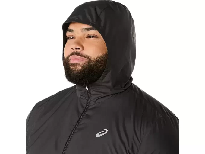 CHAQUETA ASICS PLATA CHAQUETA ASICS PLATA