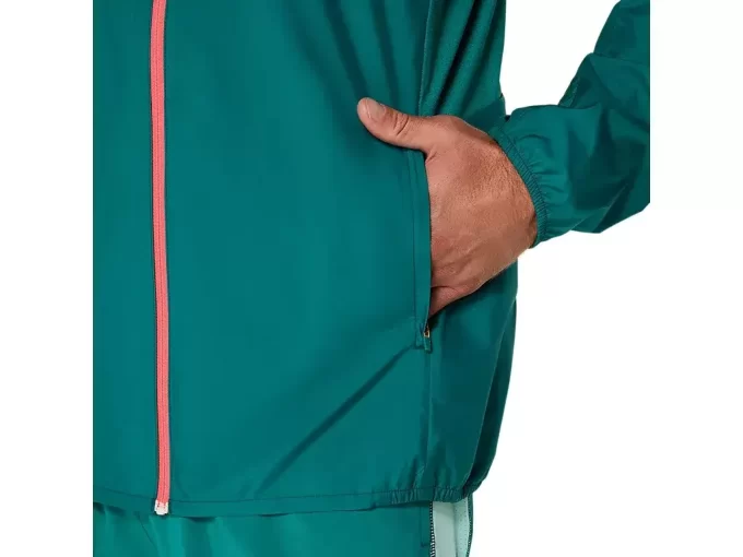 CHAQUETA ASICS PLATA CHAQUETA ASICS PLATA