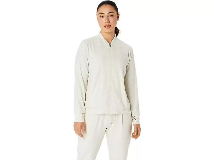 CHAQUETA FLEXIBLE DE TACTO SUAVE PARA MUJER CHAQUETA FLEXIBLE DE TACTO SUAVE PARA MUJER