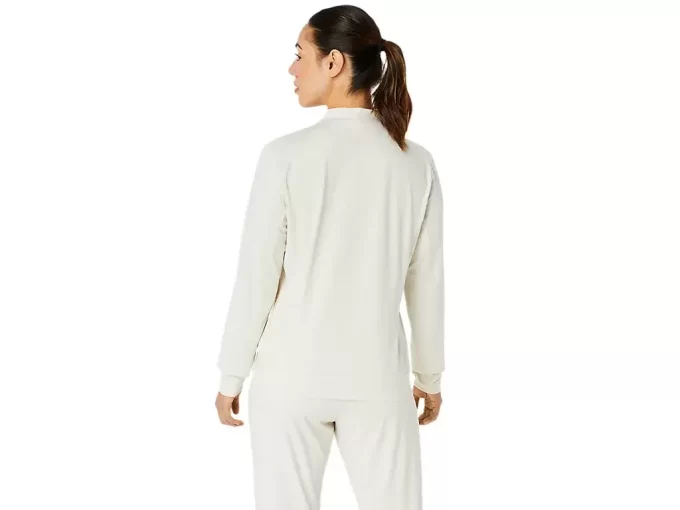 CHAQUETA FLEXIBLE DE TACTO SUAVE PARA MUJER CHAQUETA FLEXIBLE DE TACTO SUAVE PARA MUJER