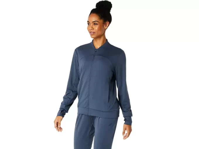 CHAQUETA FLEXIBLE DE TACTO SUAVE PARA MUJER CHAQUETA FLEXIBLE DE TACTO SUAVE PARA MUJER